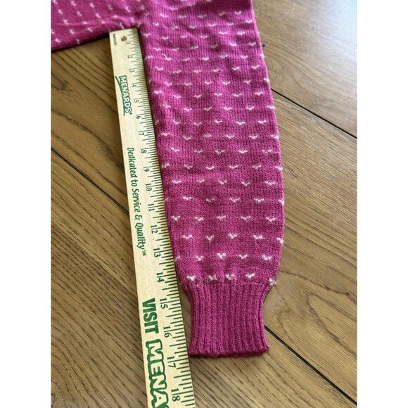 Eclipse Knitted Sweater Wool Blend Size Medium Long Sleeve Colorful 80's Vintage - Picture 10 of 12